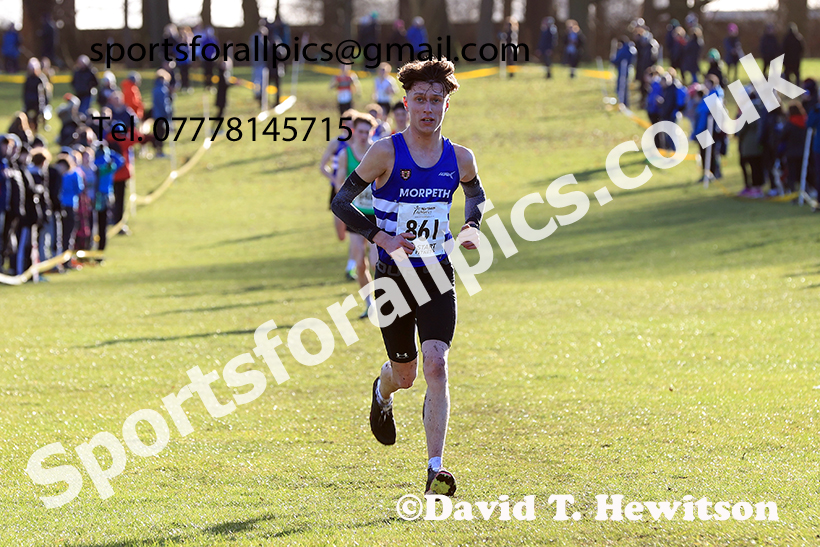 Junior mens 2025 Northern Cross Country Champs, Tatton Park, Knutsford, Cheshire. Photo: David T. Hewitson/Sports for All Pics